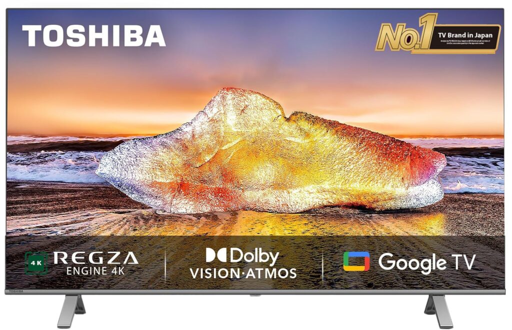 TOSHIBA 108 cm (43 inches) 4K Ultra HD Smart LED Google TV (Rs. 24,990)