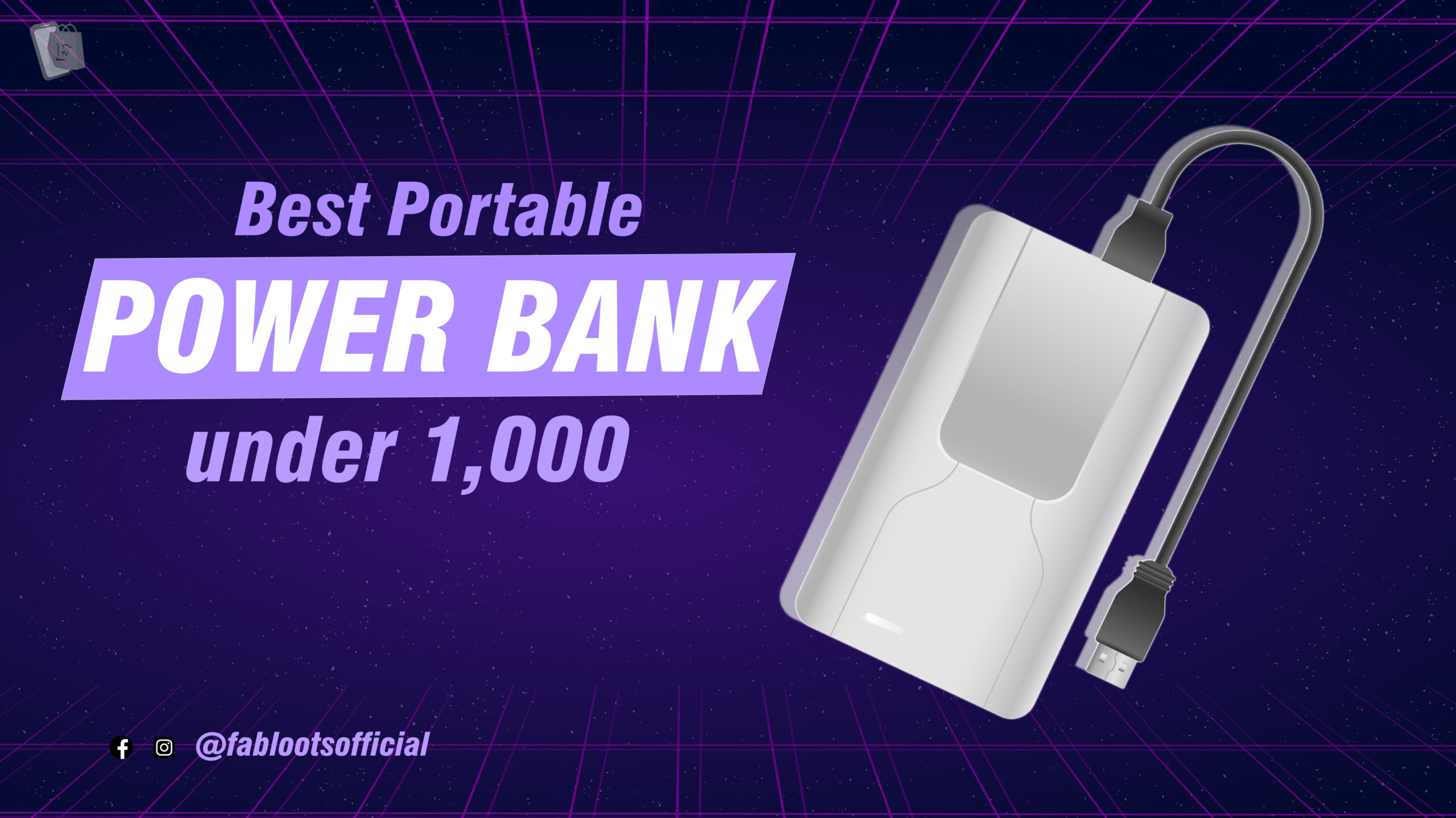 Best Portable Power Bank under 1,000
