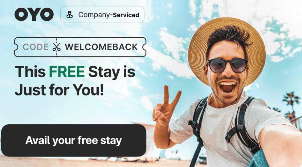 OYO Free Room Loot! Claim Room For Rs.0